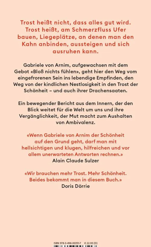 Rowohlt Verlag GmbH Literatur & Kunst*Der Trost der Schönheit