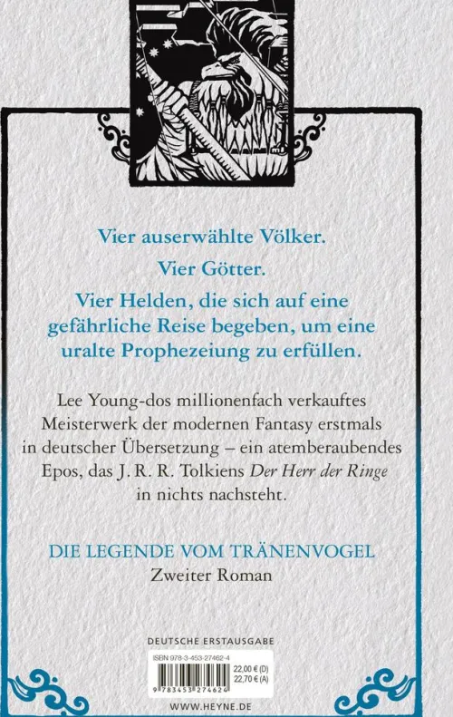 Der träumende Krieger - Die Legende vom Tränenvogel 2*Heyne Verlag Online