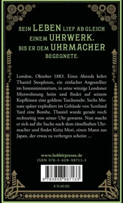 Klett-Cotta Verlag Asian Fantasy|Historische Fantasy-Der Uhrmacher in der Filigree Street