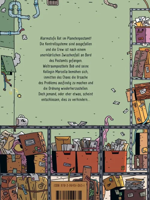 Der Weltraumpostbote - Panik im Postamt*Rotopol