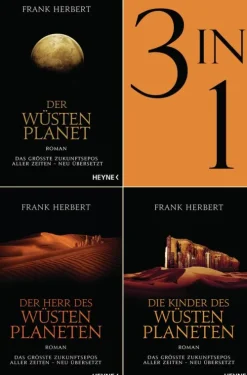 Der Wüstenplanet Band 1-3: Der Wüstenplanet / Der Herr des Wüstenplaneten / Die Kinder des Wüstenplaneten (3in1-Bundle)*Penguin Random House Online