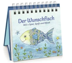 Pattloch Geschenkbuch Geburtstagskalender-Der Wunschfisch. 365x Spiel, Spaß & Rätsel