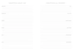 Heye Kalender Buchkalender*Design Diary Abstract 2026