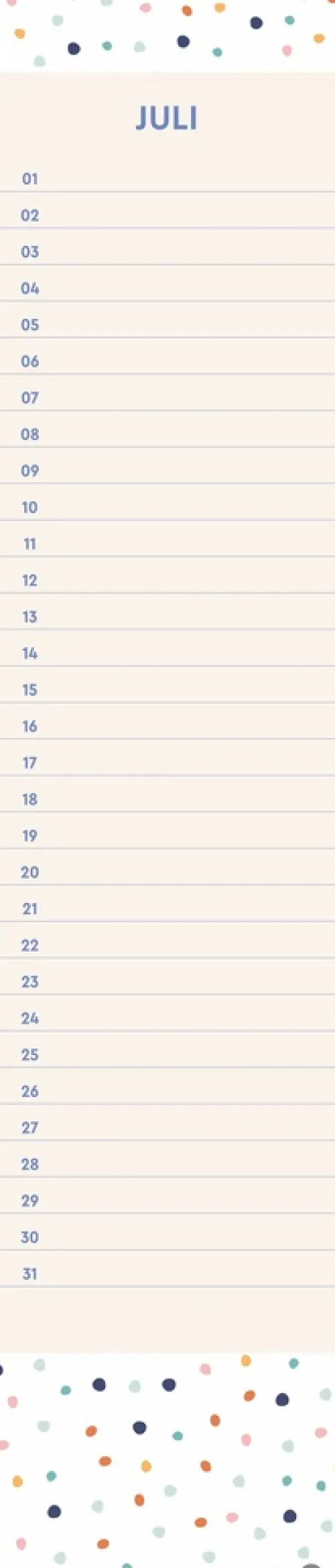 Design Geburtstagskalender Langplaner mini*Heye Clearance