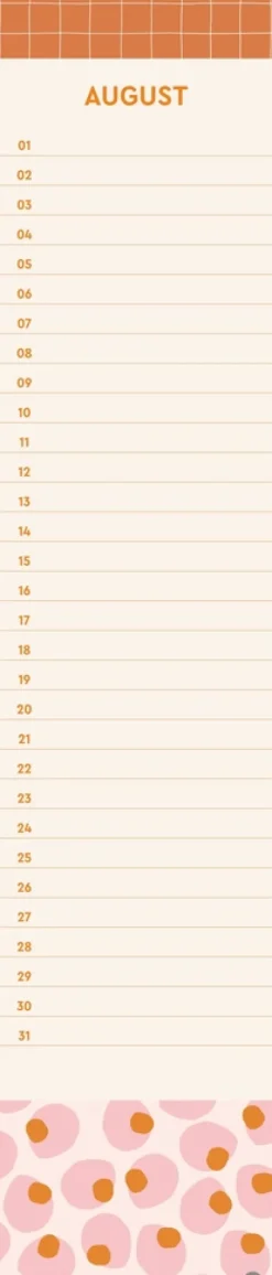 Design Geburtstagskalender Langplaner mini*Heye Clearance