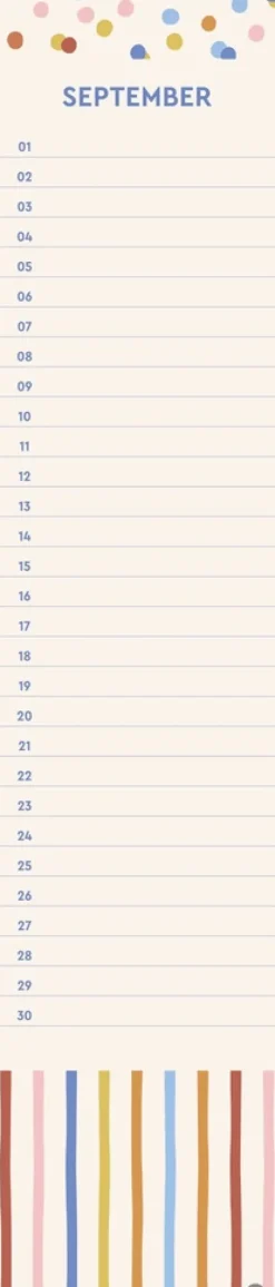 Design Geburtstagskalender Langplaner mini*Heye Clearance