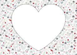 frechverlag GmbH Kalligraphie & Handlettering-Design Paper Besinnliche Weihnachten DIN A5. Mit Falz für Klappkarten