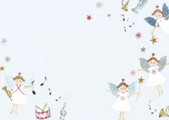 frechverlag GmbH Kalligraphie & Handlettering-Design Paper Besinnliche Weihnachten DIN A5. Mit Falz für Klappkarten