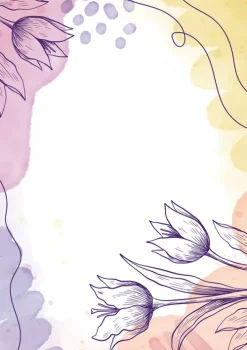 frechverlag GmbH Bastelpapier & Origami|Kalligraphie & Handlettering-Design Paper Just Flowers A6 mit Blumen-Stickern