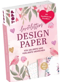 frechverlag GmbH Kalligraphie & Handlettering*Design Paper Love Letters A6
