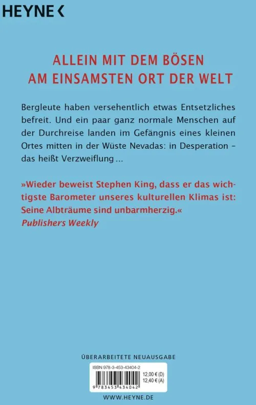 Desperation*Heyne Taschenbuch Discount