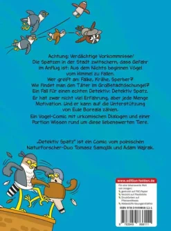 Edition Helden Comics-Detektiv Spatz und die gebrochene Feder