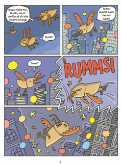 Edition Helden Comics-Detektiv Spatz und die gebrochene Feder