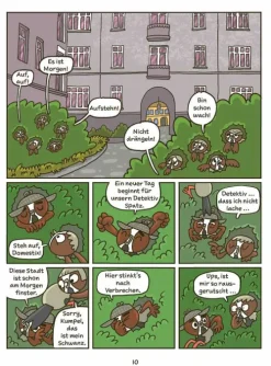 Edition Helden Comics-Detektiv Spatz und die gebrochene Feder