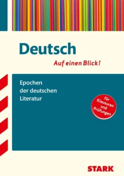 Stark Verlag GmbH Abi Trainer·Deutsch|Quali Trainer·Abi Trainer*Deutsch - auf einen Blick! Epochen der deutschen Literatur
