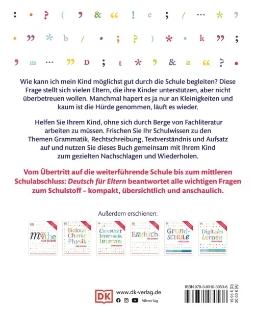 Dorling Kindersley Verlag Sprachwissenschaften-Deutsch für Eltern