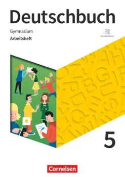 Deutschbuch Gymnasium 5. Schuljahr- Zu den Ausgaben Allgemeine Ausgabe, NDS, NRW - Arbeitsheft mit Lösungen*Cornelsen Verlag GmbH
