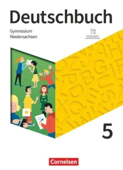Cornelsen Verlag GmbH Nach Schulform·Gymnasium|Nach Schulform·Gesamtschule*Deutschbuch Gymnasium 5. Schuljahr - Niedersachsen - Schülerbuch