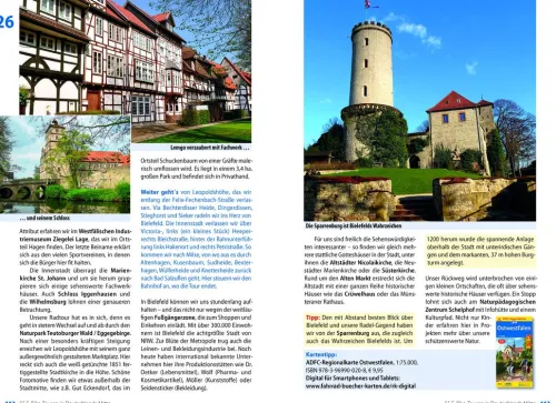 BVA Bielefelder Verlag Karten & Atlanten*Die 55 schönsten E-Bike-Touren in Deutschlands Mitte