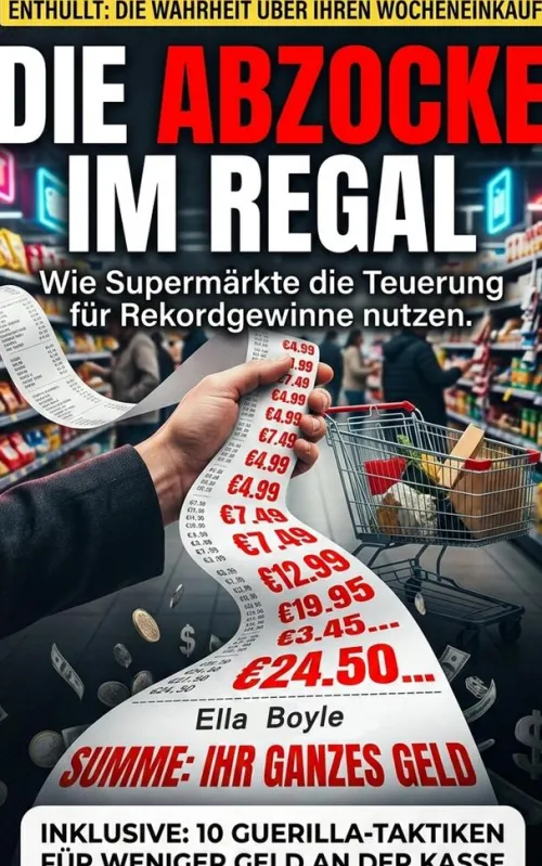 neobooks Einkaufsführer-Die Abzocke im Regal: Wie Supermärkte die Teuerung für Rekordgewinne nutzen