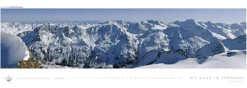 Edition Panorama GmbH Immerwährender Kalender*Die Alpen im Panorama