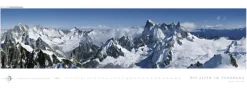 Edition Panorama GmbH Immerwährender Kalender*Die Alpen im Panorama