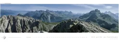 Edition Panorama GmbH Immerwährender Kalender*Die Alpen im Panorama
