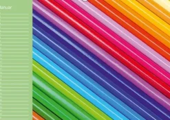 Die bunte Welt der Stifte - Geburtstagskalender (Wandkalender immerwährend DIN A3 quer)*Calvendo Outlet