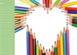 Die bunte Welt der Stifte - Geburtstagskalender (Wandkalender immerwährend DIN A3 quer)*Calvendo Outlet