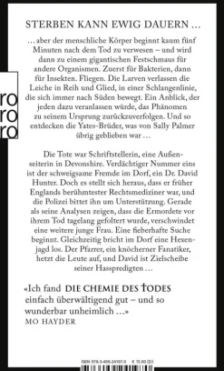 Rowohlt Taschenbuch Polizeiarbeit & Forensik-Die Chemie des Todes