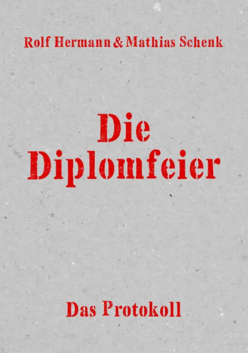 gesunde Menschenversand Cartoons-Die Diplomfeier