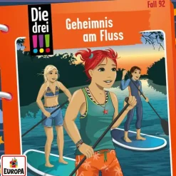 Kinder United Soft Media Hörspiele·Kinder- & Jugendhörspiele-Die drei !!! 92: Geheimnis am Fluss