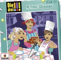 United Soft Media (USM) Kinder- & Jugendbücher·Krimis*Die drei !!! - Krimi-Dinner,1 Audio-CD