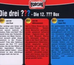 Kinder Sony Music Entertainment Hörspiele·Kinder- & Jugendhörspiele-Die drei ??? Box 12. Folgen 34-36 (drei Fragezeichen) 3 CDs