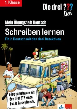 Klett Lerntraining Quali Trainer·Grundschule|Grundschule·Deutsch*Die drei ??? Kids: Mein Übungsheft Deutsch 1. Klasse - Schreiben lernen