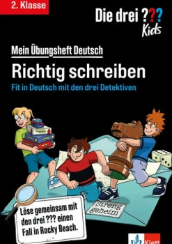 Klett Lerntraining Quali Trainer·Grundschule|Grundschule·Deutsch*Die drei ??? Kids: Mein Übungsheft Deutsch 2. Klasse - Richtig schreiben