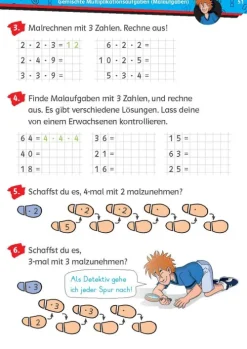 Klett Lerntraining Quali Trainer·Grundschule|Grundschule·Mathematik-Die drei ??? Kids: Mein Übungsheft Mathe 2. Klasse - Rechnen bis 100