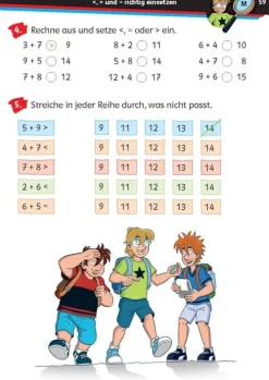 Klett Lerntraining Quali Trainer·Grundschule|Grundschule·Mathematik*Die drei ??? Kids: Mein Übungsheft Mathe 1. Klasse - Rechnen bis 20