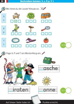 Klett Lerntraining Quali Trainer·Grundschule|Grundschule·Deutsch-Die drei ??? Kids: Mein Deutschblock 1. Klasse