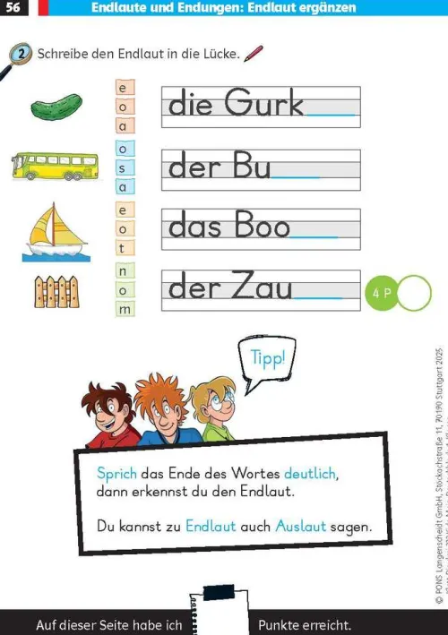 Klett Lerntraining Quali Trainer·Grundschule|Grundschule·Deutsch-Die drei ??? Kids: Mein Deutschblock 1. Klasse