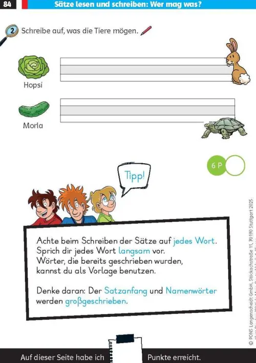 Klett Lerntraining Quali Trainer·Grundschule|Grundschule·Deutsch-Die drei ??? Kids: Mein Deutschblock 1. Klasse