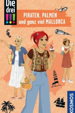 Kinder Franckh-Kosmos Krimis-Die drei !!!, Piraten, Palmen und ganz viel Mallorca (drei Ausrufezeichen)