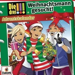 Kinder United Soft Media Hörspiele·Kinder- & Jugendhörspiele-Die drei !!! Weihnachtsmann gesucht (drei Ausrufezeichen)