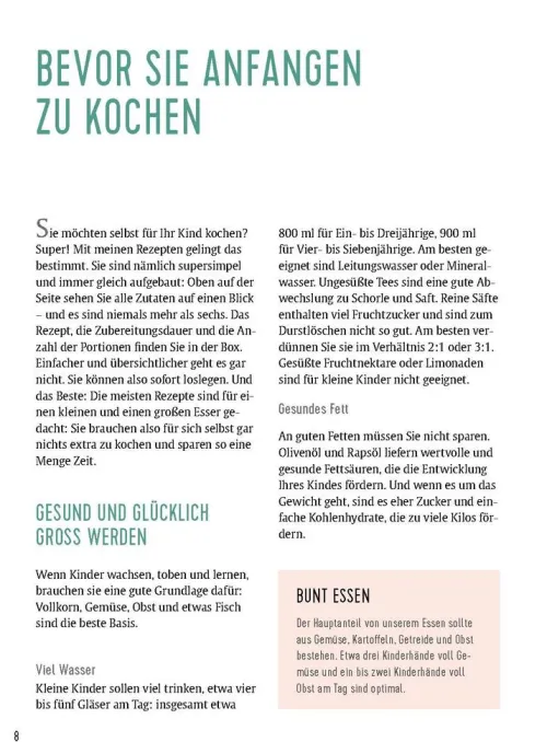 Die einfachsten Kleinkind-Rezepte aller Zeiten*Trias Outlet