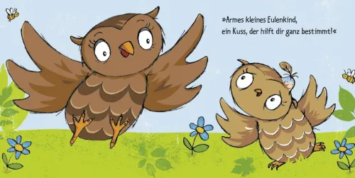 Kinder Oetinger 0-3 Jahre-Die Eule mit der Beule