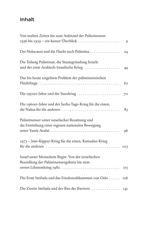 Carl Hanser Verlag Sachbücher*Die Geschichte der Israelis und Palästinenser (erweiterte Neuauflage)