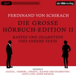Hoerverlag DHV Der Romane·Nach Ländern-Die große Hörbuch-Edition II - Kaffee und Zigaretten und andere Texte