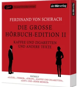 Hoerverlag DHV Der Romane·Nach Ländern-Die große Hörbuch-Edition II - Kaffee und Zigaretten und andere Texte