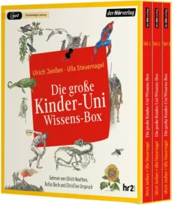 Kinder Hoerverlag DHV Der Kinder- & Jugendbücher·Wissen & Sachbücher-Die große Kinder-Uni Wissens-Box