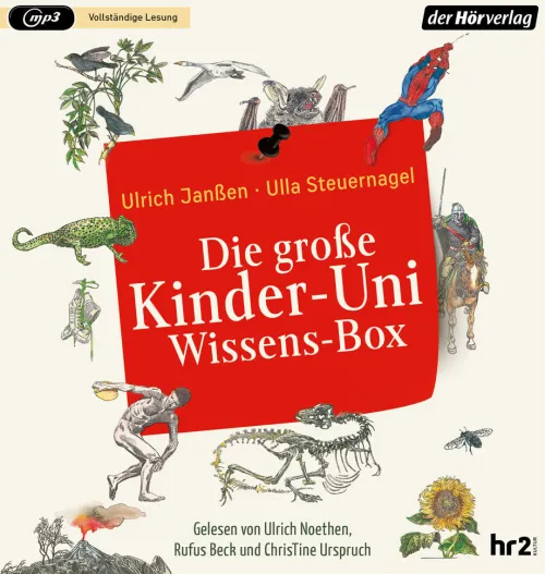 Kinder Hoerverlag DHV Der Kinder- & Jugendbücher·Wissen & Sachbücher-Die große Kinder-Uni Wissens-Box